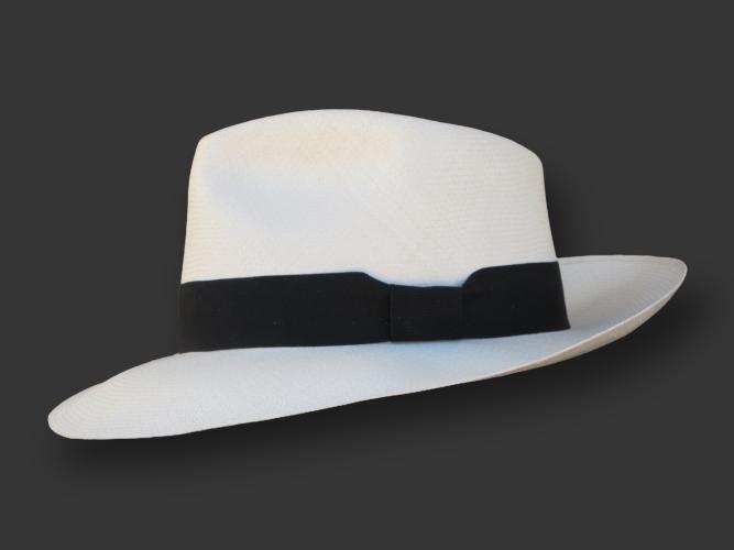 Preview: Panamahut Diamante superfino mit Hutband