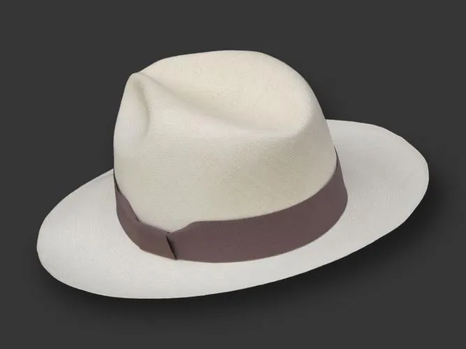 Panamahut Trévil fino fino mit braunem Hutband